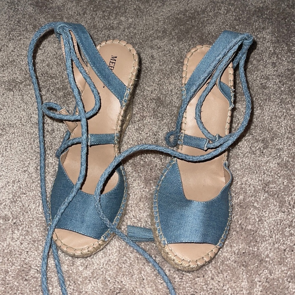 Wedge heels